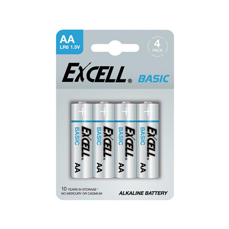 OEM/ODM Durable LR6 Alkaline EXCELL-Basic AA Batteries,Durable LR6